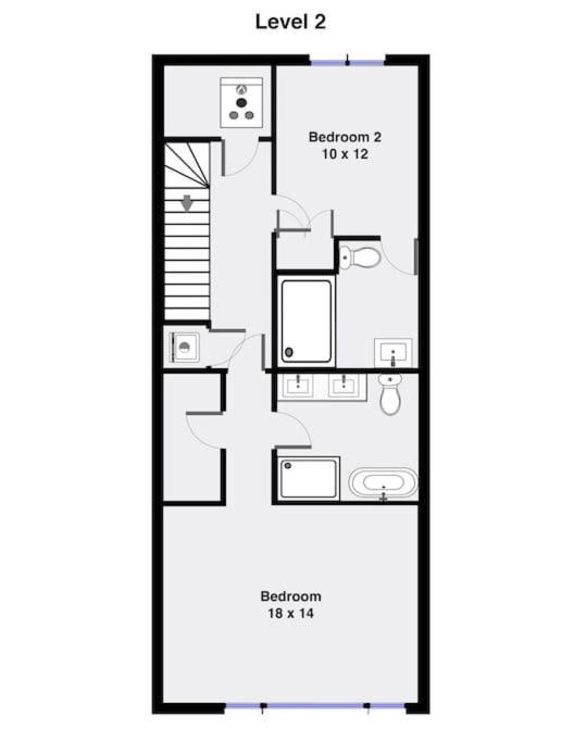 Stunning Duplex Condo #1 - Downtown River North ชิคาโก ภายนอก รูปภาพ